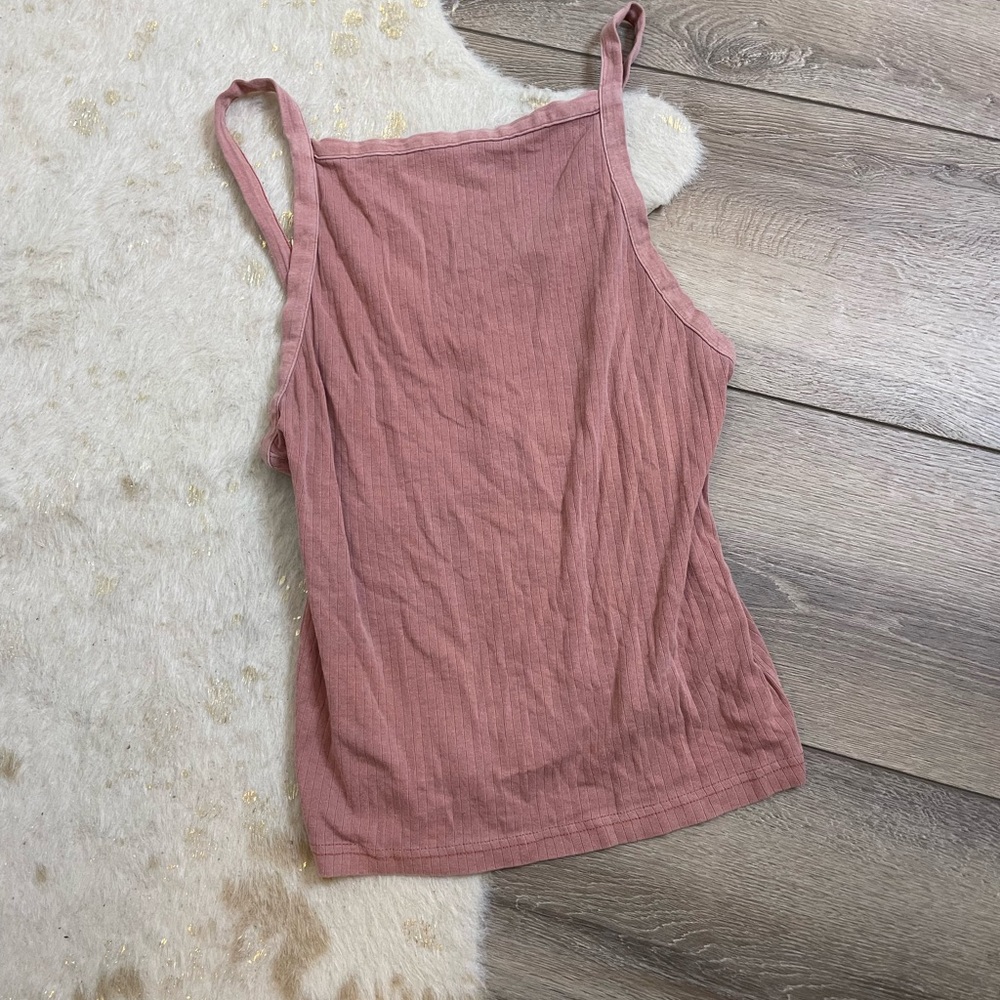 Intimately free people mauve scoop back tank top